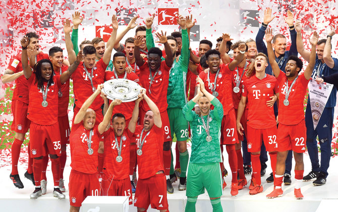 Bayern+Munich+Storms+to+Bundesliga+Victory